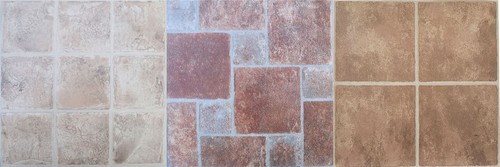 Vinyl floor tiles - , effect