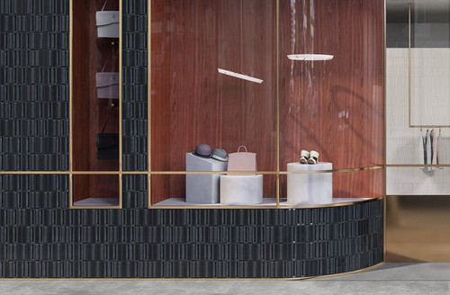 Porcelain mosaic wall - , tiles
