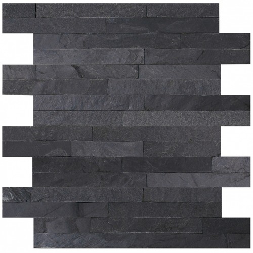 Sample black real slate - black,