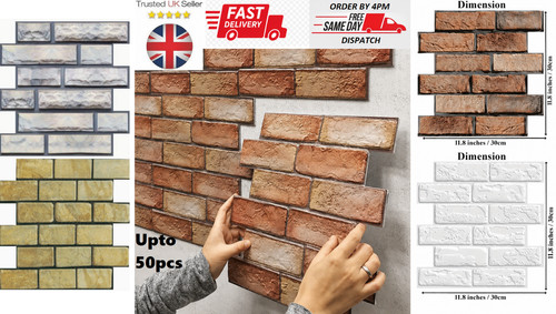Tile brick wall - 3d,
