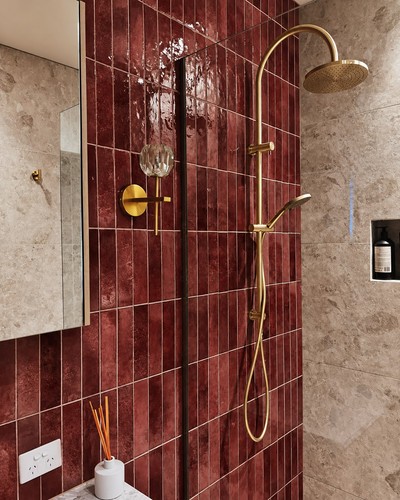 Brick metro ceramic wall tiles - brick,
