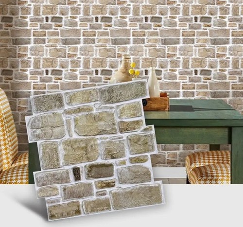10pcs faux stone self - 10pcs, 3d
