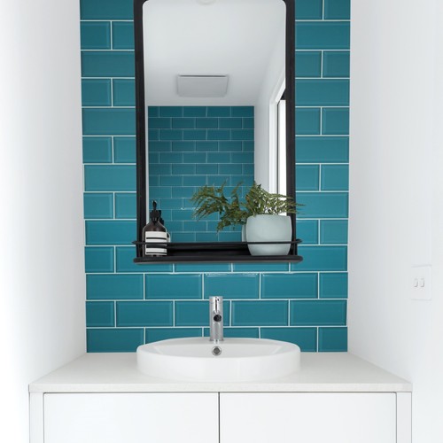 Metro teal subway 10cm - metro,