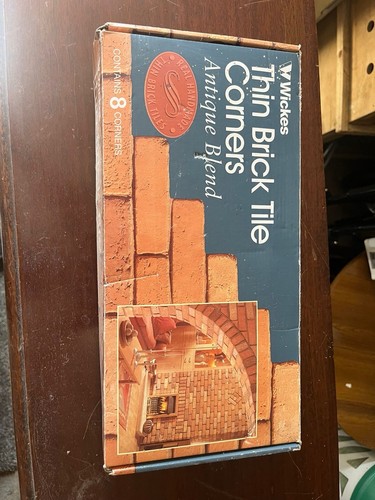 Wickes thin brick corner tiles - wickes,
