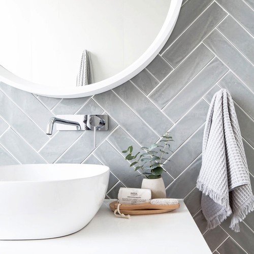 Subway brick flat grey - flat,