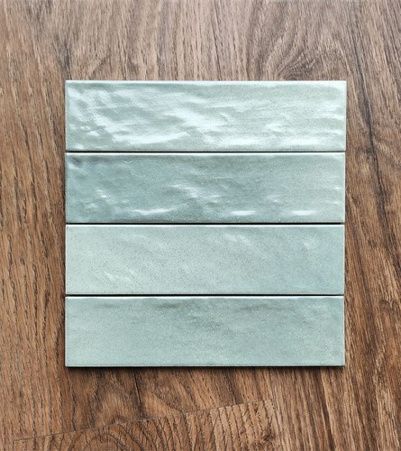 Subway brick green metro tile - subway,