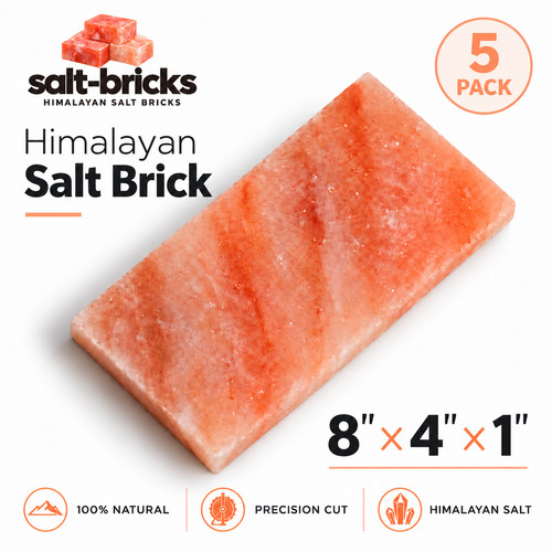 Himalayan pink salt bricks - himalayan,