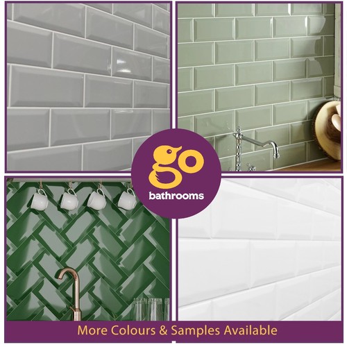 Metro brick effect bevelled - metro,