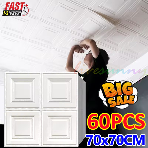 60pc tile brick ceiling - 60pc, panel