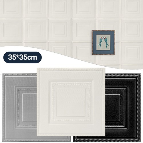 Foam tile brick wall - 3d,