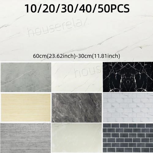 50x pvc marble tiles - tiles, wall