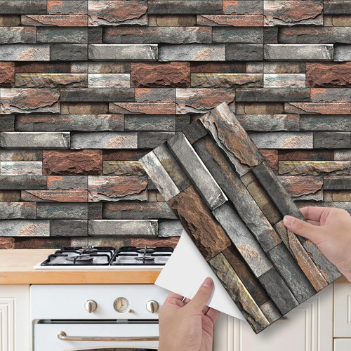 Sheets brick effect tile - 12,