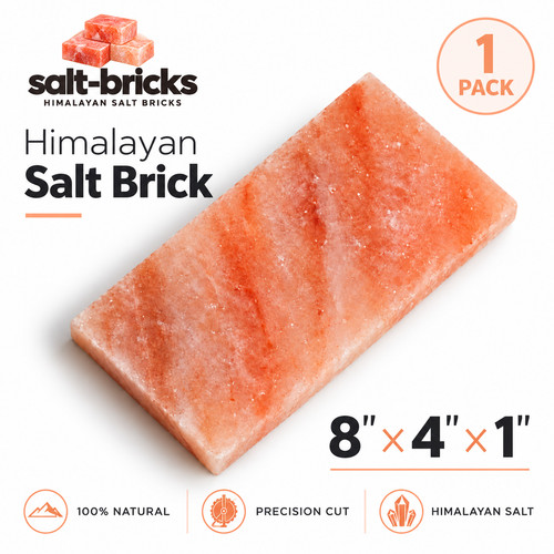 Himalayan pink salt brick - pink,